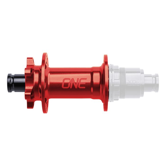 OneUp Components 6B-Disc Rear Hub, 12x148mm, No FH, 28h, Red