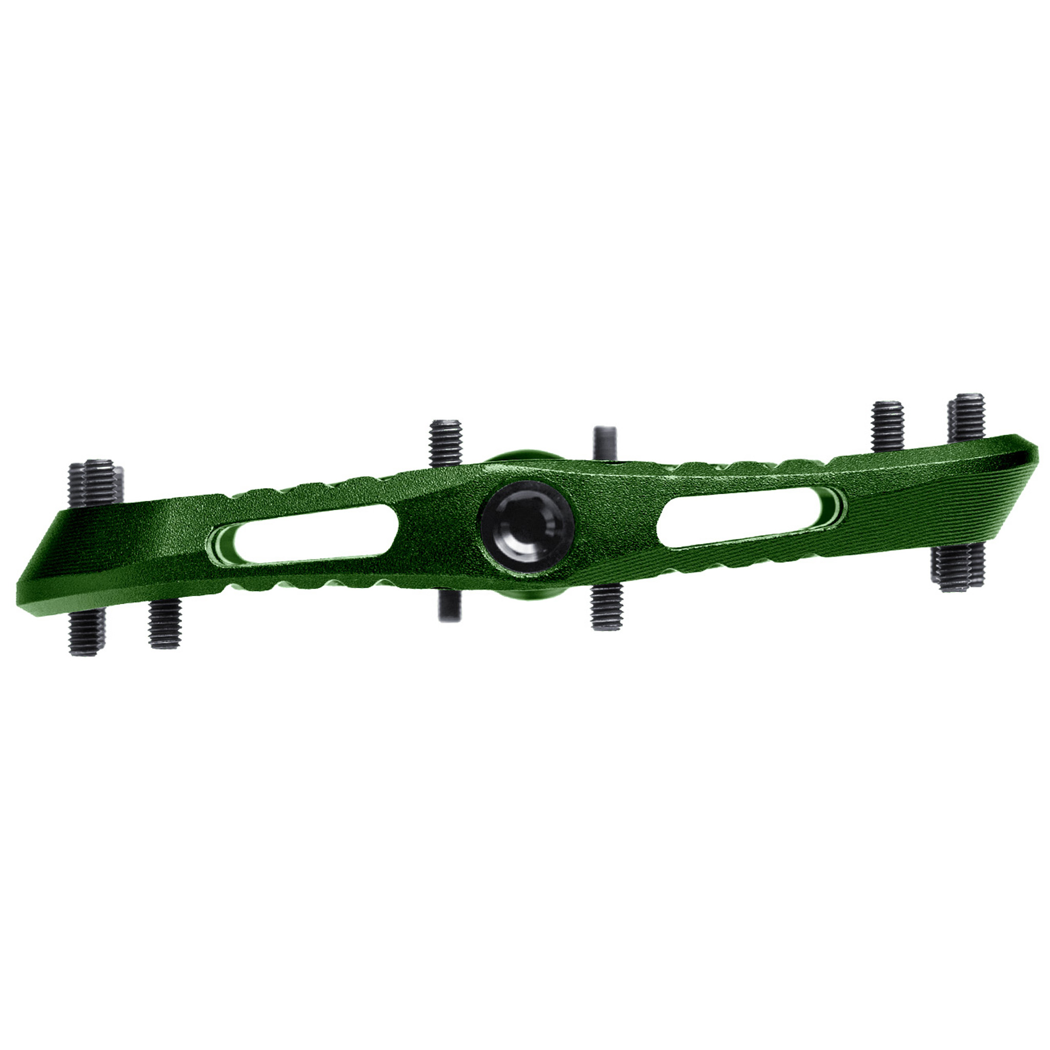 OneUp Components Wave Platform Pedals, Dark Green - Imagen 2