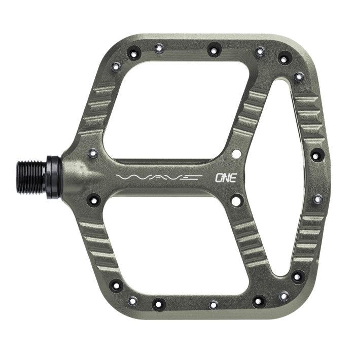 OneUp Components Wave Platform Pedals, Gray