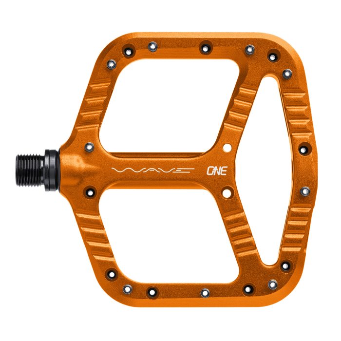 OneUp Components Wave Platform Pedals, Orange