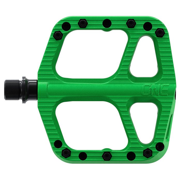 OneUp Components Small Comp Platform Pedals, Green