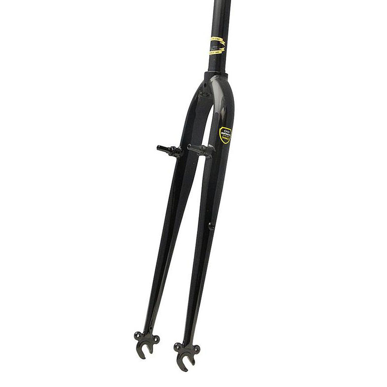 Soma Straight Blade CX Cantilever Fork, 1-1/8", Black