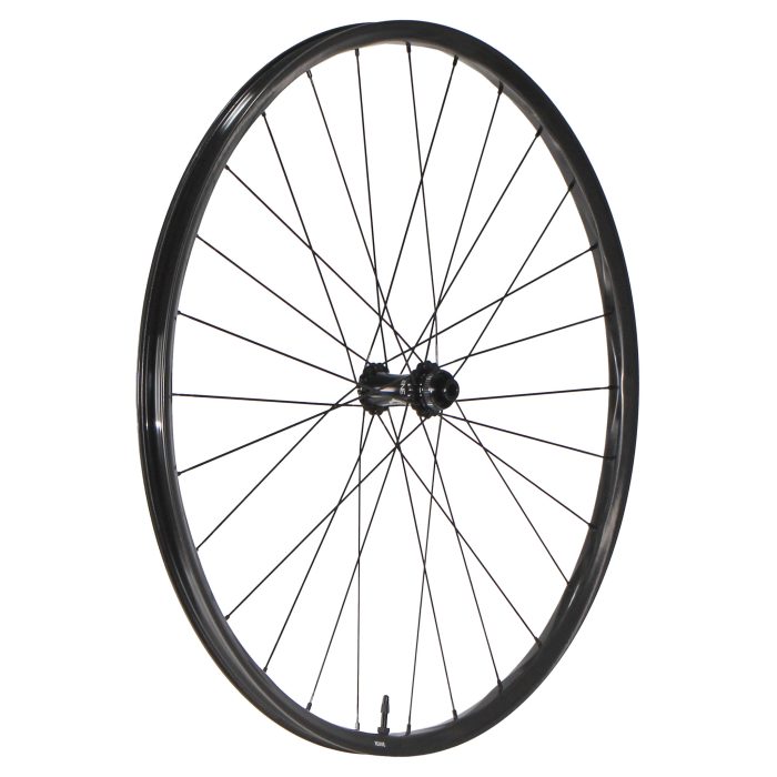 We Are One Revive 2.0 700c Front Wheel, 12x100, Black