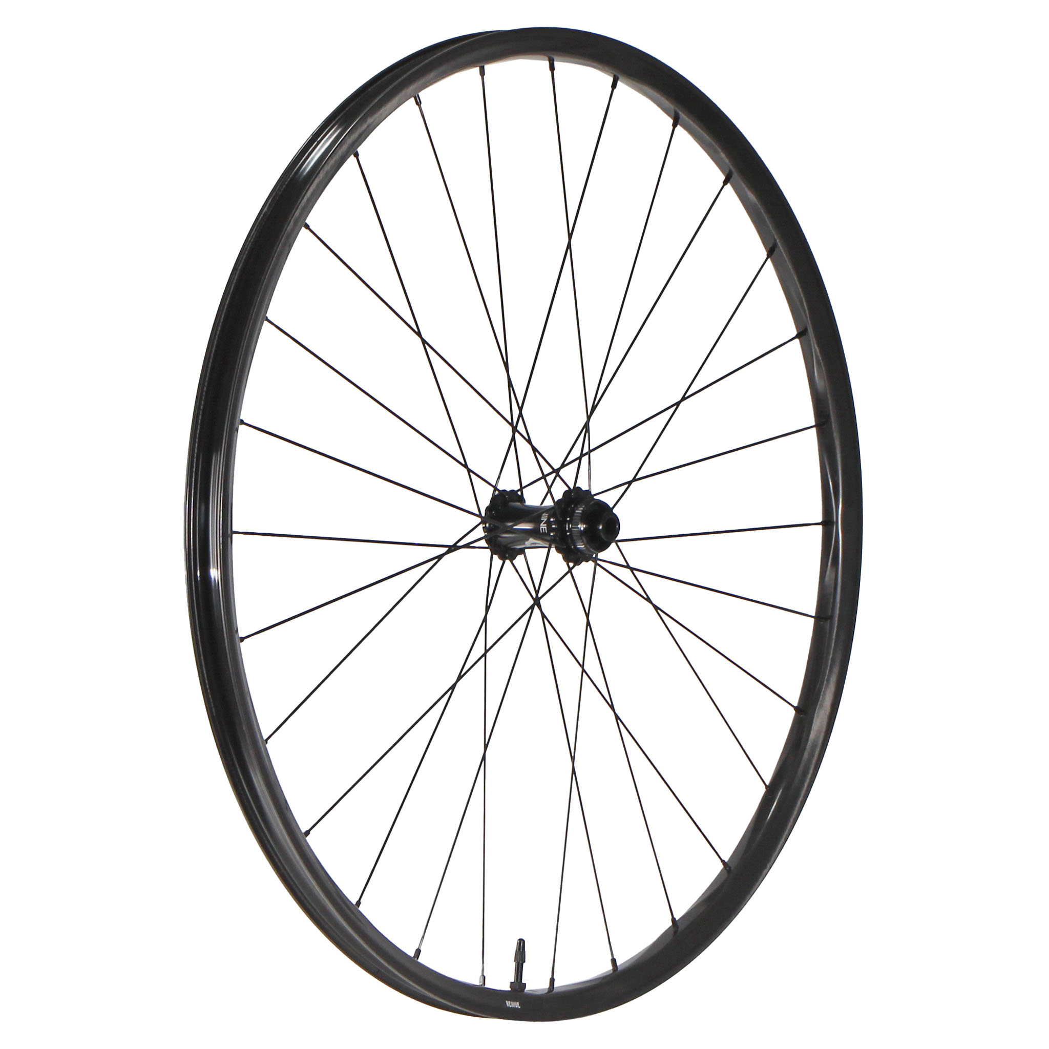 We Are One Revive 2.0 700c Front Wheel, 12x100, Black