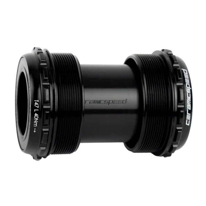CeramicSpeed T47/68 Threaded BB Alpha, Gravel, SRAM, Black