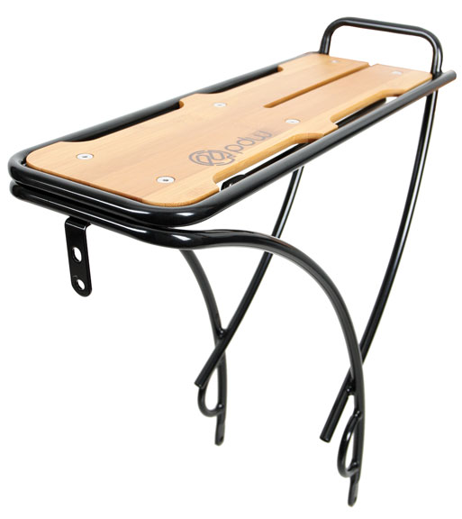 Portland Design Works Payload Rear Steel Rack w/ Bamboo Top  NLS