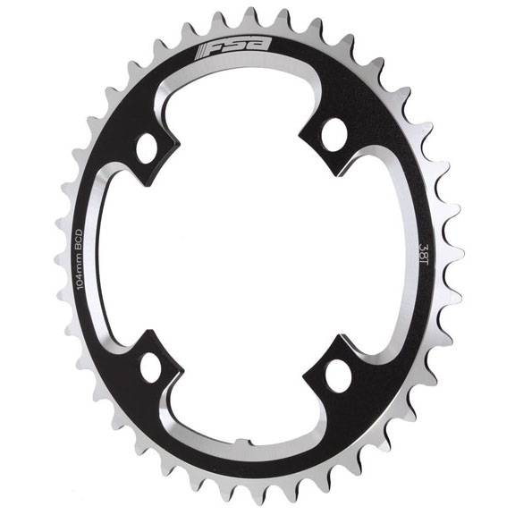 FSA DH 3mm Chainring, 104BCD x 38T - Black