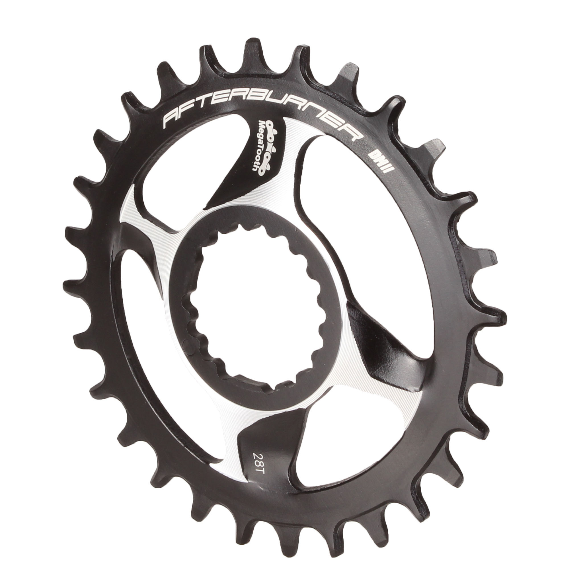FSA Afterburner Modular DM 1x Chainring, 28t, Blk