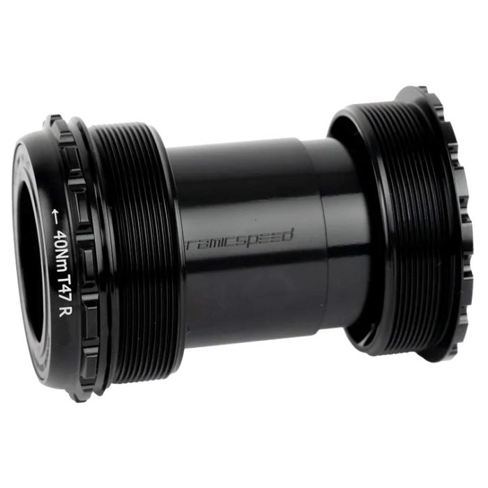 CeramicSpeed T47a Threaded BB Alpha, Gravel, SRAM, DUB Black