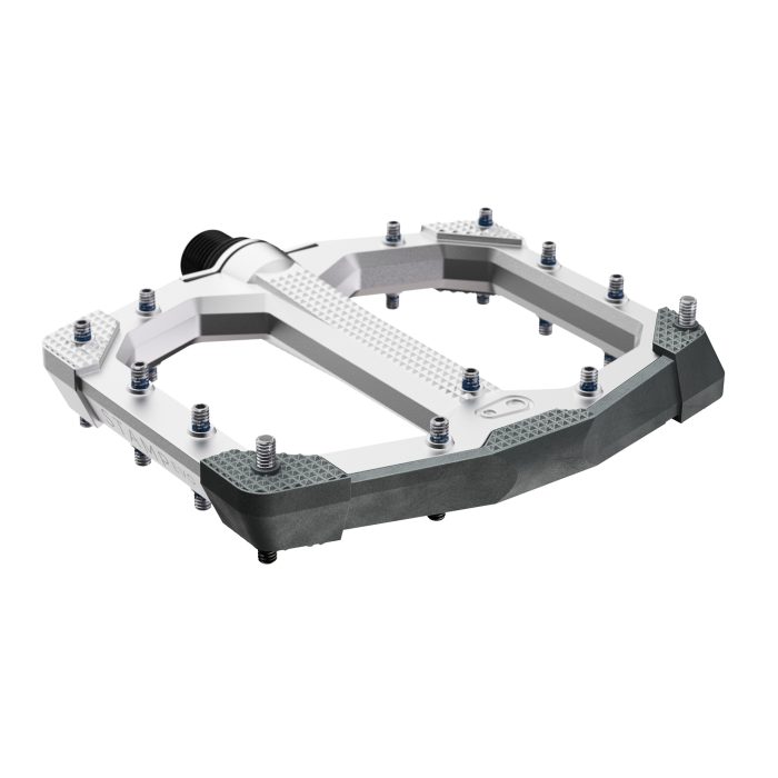 Crankbrothers Stamp Evo Small Platform Pedals, Silver