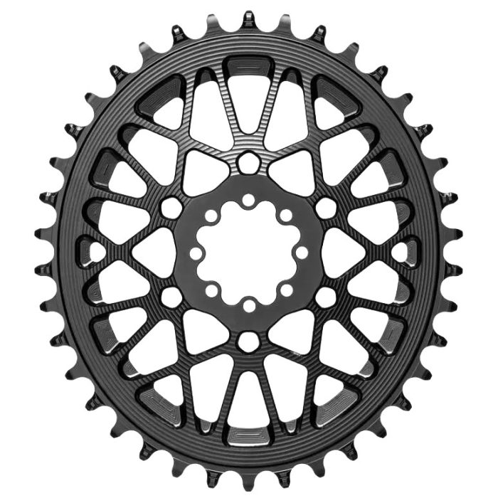 absoluteBLACK Oval Chainring, SRAM AXS Gravel, 46T - Black