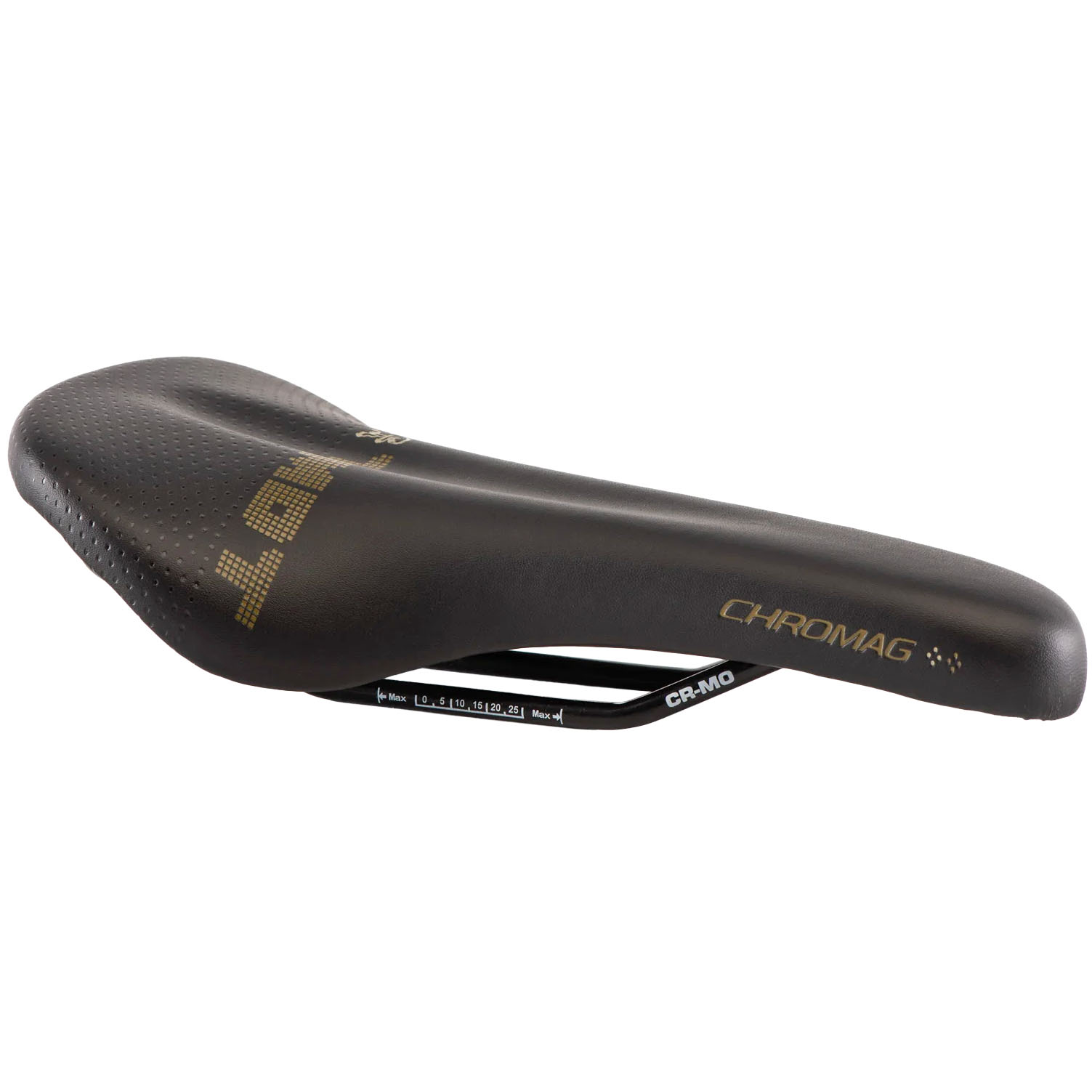 Chromag Trailmaster DT Saddle, CrMo - Black