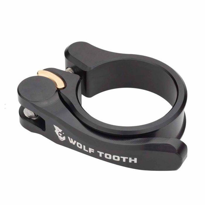 Wolf Tooth Components Quick Release Seatpost Clamp, 28.6mm - Black