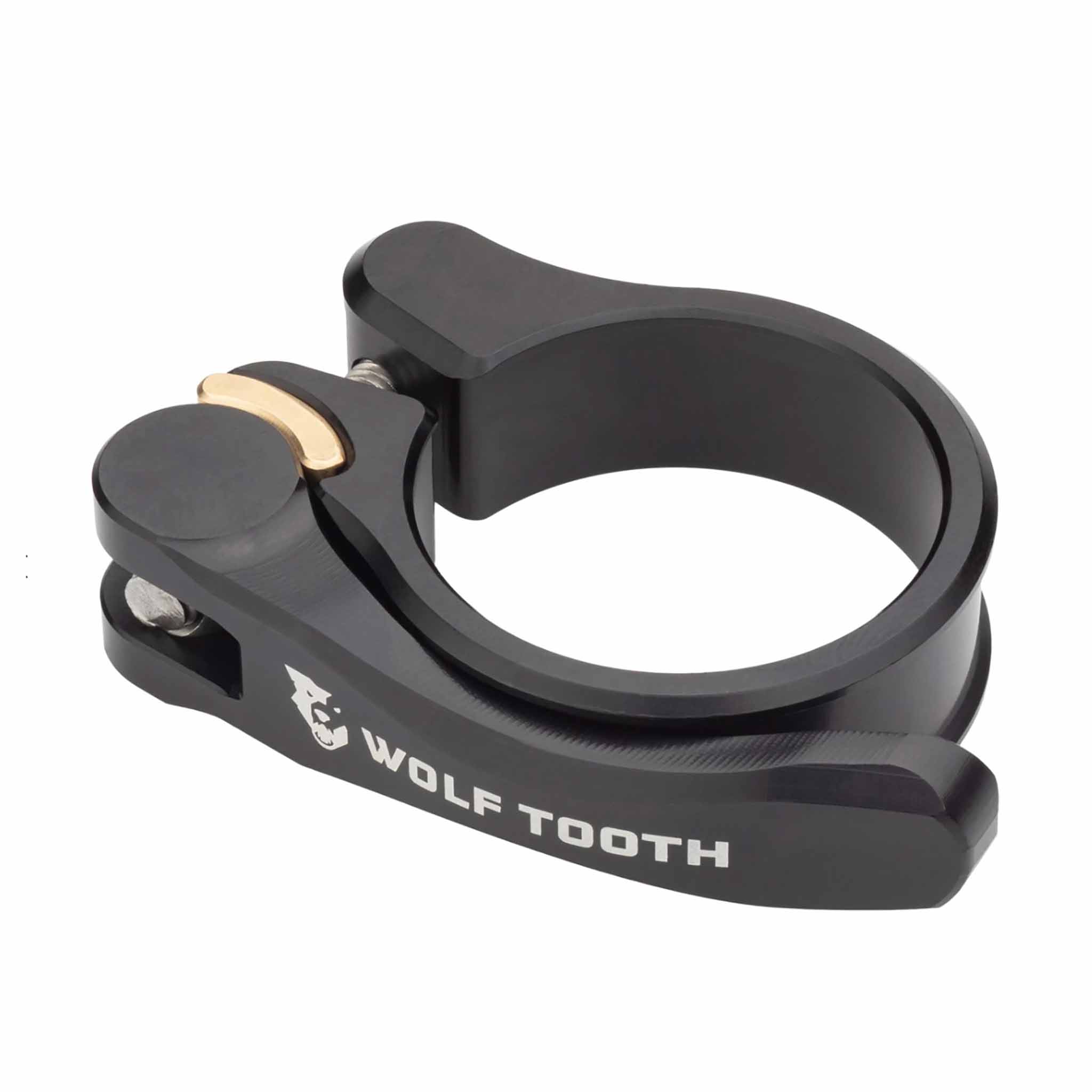 Wolf Tooth Components Quick Release Seatpost Clamp, 28.6mm - Black
